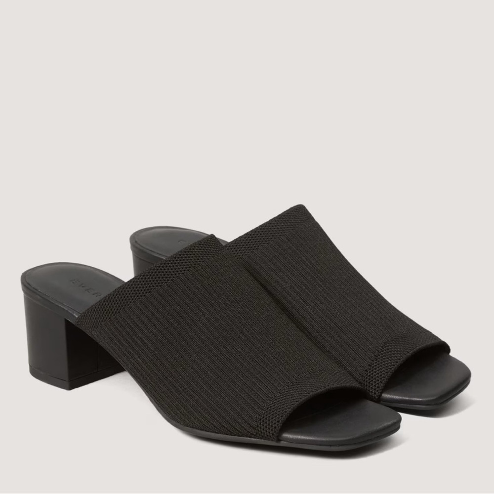 Everlane black Glove Mule ReKnit - Picture 1 of 8